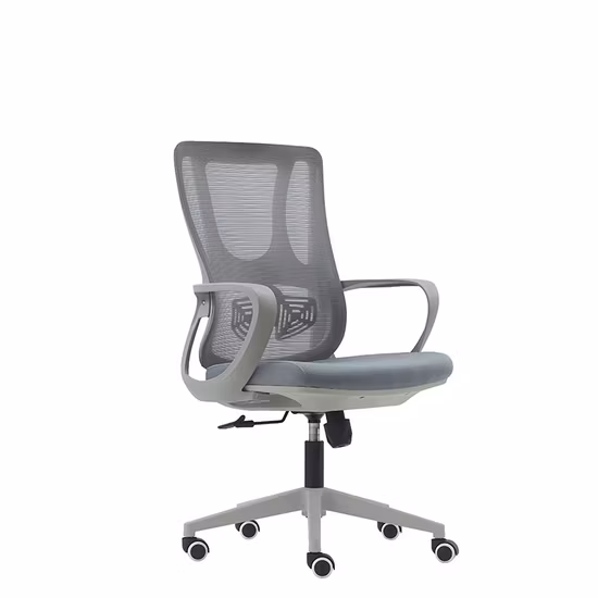 Mac Chairs 2023 on Sale New Ergonomic Computer Comfortable Staff Office Swivel Mesh MID Back Chair Office Furniture