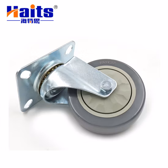 Quiet and Smooth Rolling Office Chair Caster Wheel