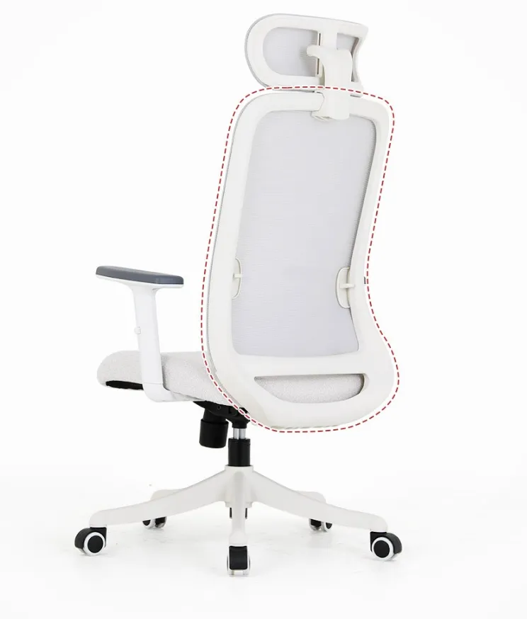 High Back Ergonomic Mesh Office Chair with Unique Design 3D Adjustable Headrest